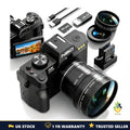 NBD Digital Camera 5K 64MP 16X Zoom WiFi Flip Screen Camcorder Vlogging YouTube