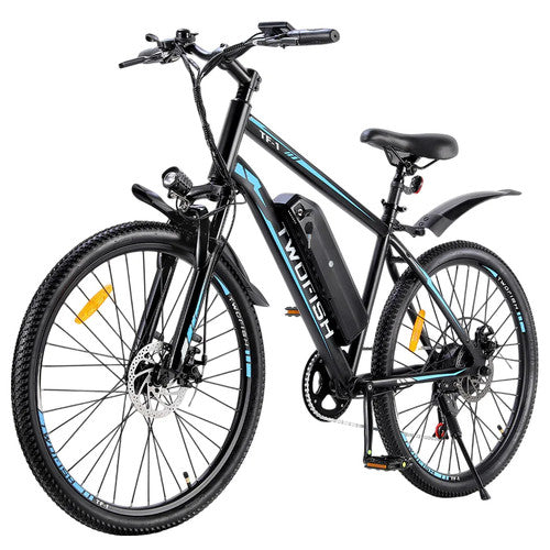 TWOFISH TF-1 Electric Bike 250W 36V 15Ah 26" City Commuter 100km Disc Brakes UK