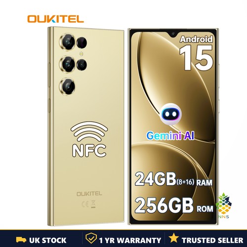 Oukitel C61 Pro Smartphone 6.88in HD 24GB 256GB 5150mAh Android 4G Unlocked UK