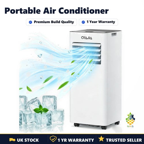 Oyaja Portable Air Conditioner 7000BTU Demudifier  6in1 AC Unit Sleep Mode Timer
