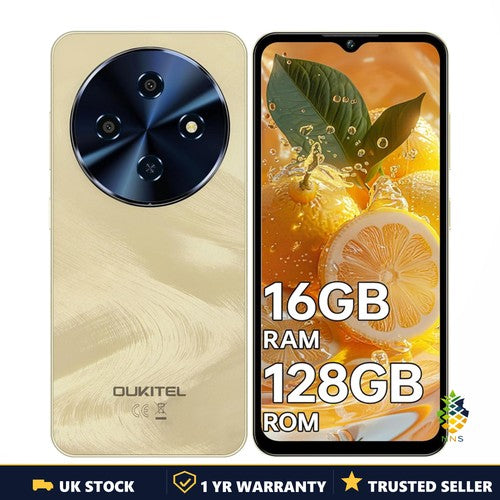 OUKITEL C5 Smartphone 16GB+128GB 6.52" AMOLED 5000mAh 13MP Android 14 4G Dual
