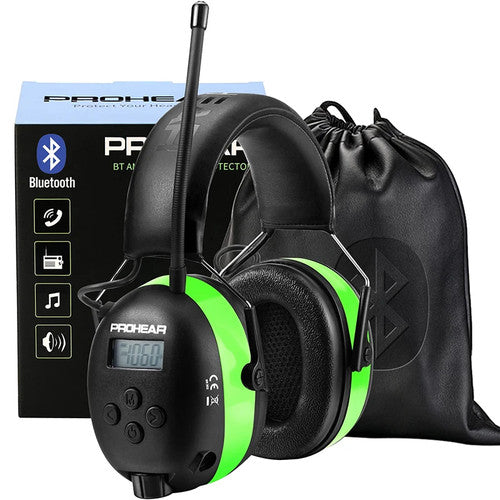 PROHEAR 033 Bluetooth 5.0 Headphones Noise Reduction Rechargeable 2000mAh UK