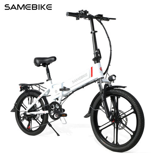 Samebike 20LVXD30-II 48V 10AH Electric Bike Folding E-Bike 250W Urban Long Range
