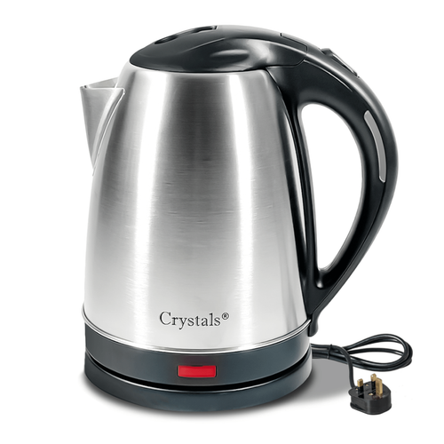 1.8L Stainless Steel Electric Kettle 1500W Fast Boil Cordless Auto Shut-Off UK