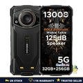 DOOGEE Fire 7 Ultra 5G Rugged 13000mAh Smart Phone 32GB 256GB Android 15 UK