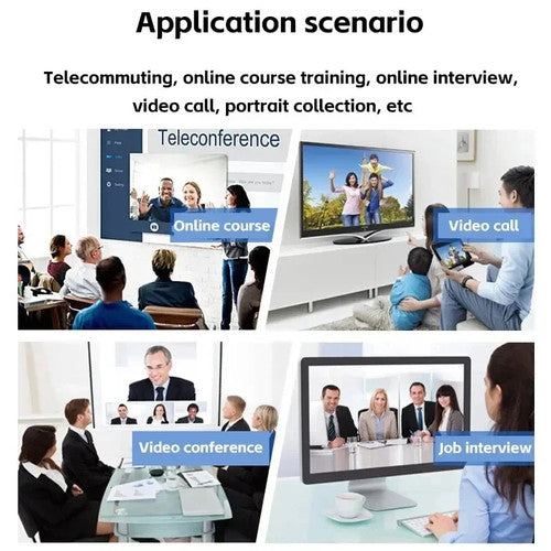 HD USB Camera Microphone Tripod 1280x720