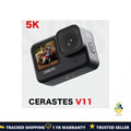 cerastes Action Camera 5K 4K WiFi Electronic Stabilizer Sport Camera v11 v9