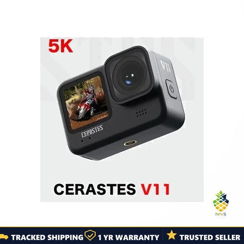 cerastes Action Camera 5K 4K WiFi Electronic Stabilizer Sport Camera v11 v9