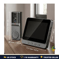 Wireless Doorbell Camera 1080P HD Video Night Vision Wall Mounted Security UK