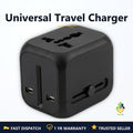 NNS Universal Travel Adapter UK Plug Converter USB Type-C Charger