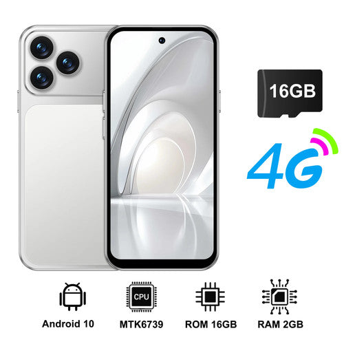 SERVO Android 10 4G LTE 4.5inch Dual SIM 2GB RAM 16GB ROM Fast Smartphone