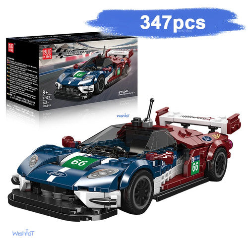 Mould King 27103 Sports Car Building Blocks Kits MOC Famous Car Model Kids DIY