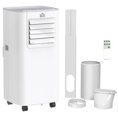 HOMCOM 5000BTU Portable Air Conditioner Dehumidifier 4 Modes LED Display Timer