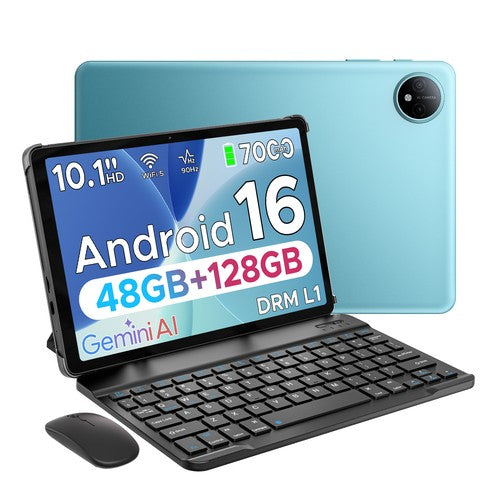 NNS P10 10.1in Android Tablet 8GB 128GB 90Hz 7000mAh HD IPS 2.5D UK