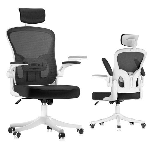 GartistGO Office Desk Chair High Back Ergonomic Computer Chair Black Pink Gray