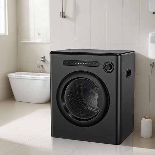 4KG Vented Tumble Dryer 1200W Compact 6 Auto Modes Stackable Home Flat Dorm UK
