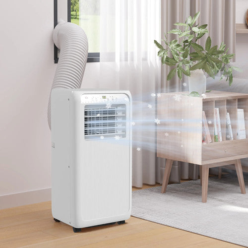 HOMCOM Power Cool 7000BTU Portable Air Conditioner Dehumidifier Timer AC UK