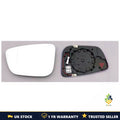 Left Passenger Heated Mirror Glass for BMW 3 4 i4 G20 G22 G26 Blind Spot New