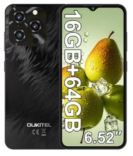 OUKITEL C3 Smartphone 16GB+128GB 6.52" 5000mAh 13MP Android 14 4G Dual SIM UK