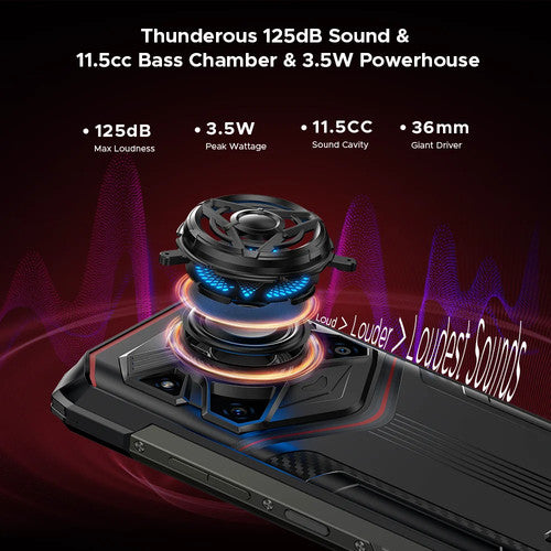 DOOGEE Blade20 Play 5G Android 15 6.6'' Display 10300mAh Rugged Smartphone