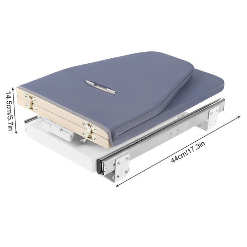 80cm Modern Retractable Ironing Board MDF Steel Durable Modern Hotel and Home UK