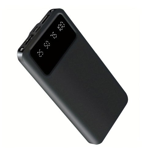 20000mAh Power Bank Portable Charger LED Display Dual Output USB Fast Charge UK