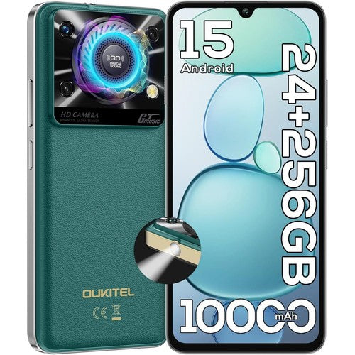 Oukitel C60 Pro Smartphone 6.88in 24GB 256GB 10000mAh 13MP NFC GPS 4G Unlocked