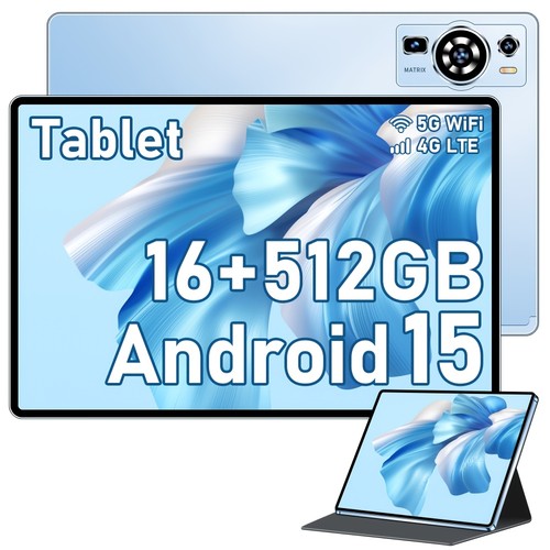 NNS UXD A5 10.1in Tablet 8GB 512GB WiFi LTE 6000mAh + Keyboard Mouse Stylus UK