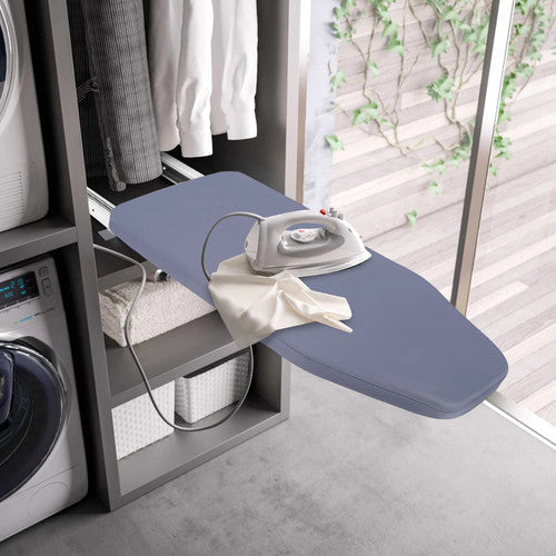 80cm Modern Retractable Ironing Board MDF Steel Durable Modern Hotel and Home UK