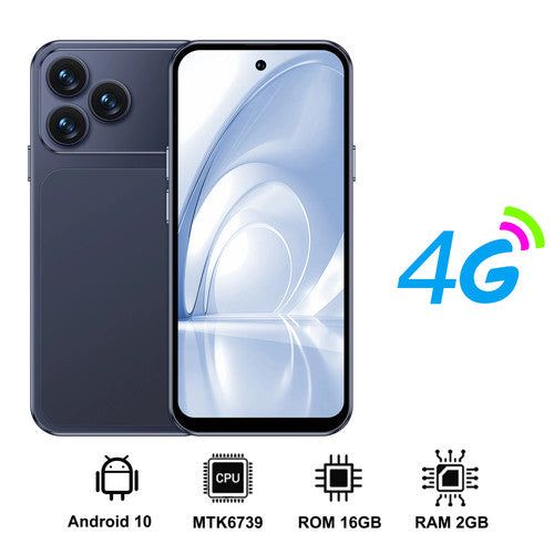 SERVO Android 10 4G LTE 4.5inch Dual SIM 2GB RAM 16GB ROM Fast Smartphone