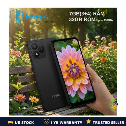 INVENS NOTE TK01 Smartphone 7GB+32GB 6.5" 4250mAh Android 12 4G Unlocked UK