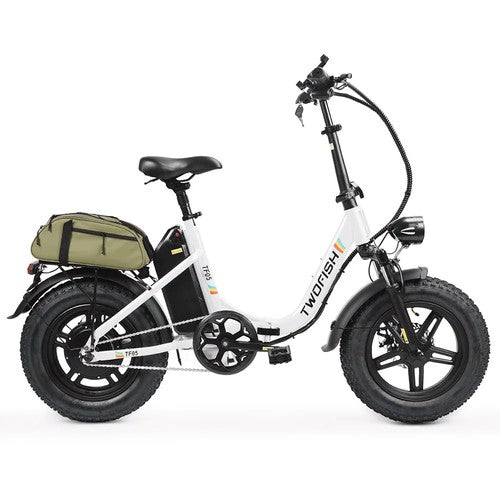 TWOFISH TF05 Folding Electric Bike 250W 48V 13Ah 16in Fat Tyre Adult E-Bike UK