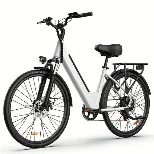 URLIFE E26 Electric Bike 250W 36V 13Ah 26" E-Bike 80km Range Shimano 7 Speed UK