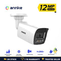 ANNKE C1200 12MP Dual Light Network Camera IP67 Waterproof CCTV Security UK
