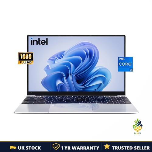 Intel Core i3-6100U Laptop 15.6" FHD IPS 16GB Fingerprint Backlit Linux UK