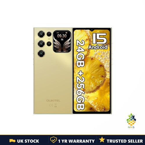 OUKITEL C62 PRO Smartphone 24GB+256GB 6.88" 5150mAh 13MP NFC Android 15 Dual