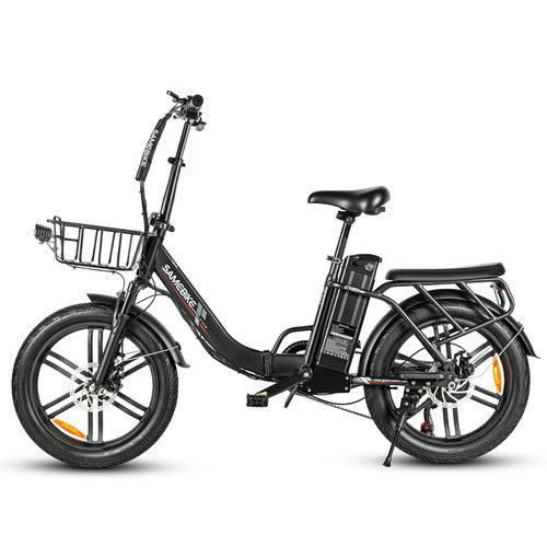 SAMEBIKE CY20PRO 26inch Folding E Bike 36V 15.6Ah Long Range City Cruiser UK