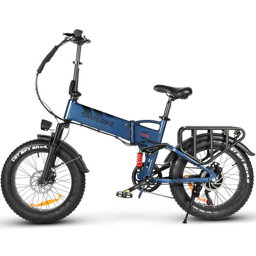 Samebike RS-A02 PRO 48V 17Ah Electric Bike 250W 20" Fat Tire Urban Cruise UK