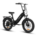 Bodywel F20 Electric Dirt Bike 20" 250W Mountain E Bike 48V 13Ah Long Range UK - Black