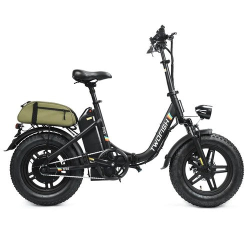 TWOFISH TF05 Folding Electric Bike 250W 48V 13Ah 16in Fat Tyre Adult E-Bike UK