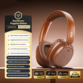 Lenovo LS105 Wireless Headphones Bluetooth 6.0 ENC Hi-Fi Over-Ear Foldable UK - Brown