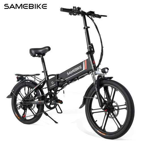 Samebike 20LVXD30-II 48V 10AH Electric Bike Folding E-Bike 250W Urban Long Range
