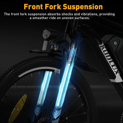 KOOLUX X15 Electric Bike 26 48V 15.6Ah 250W Long Range City Cruiser All Terrain