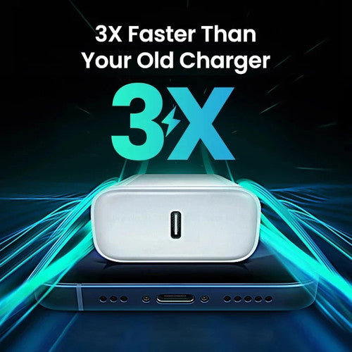 LUFFYBOY 30W Fast Charger Apple iPhone 11 12 13 14 15 16 Pro Max UK