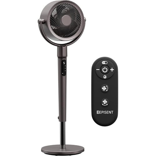 Pedestal Fan Remote Control 8-Speed Standing Floor Wide Oscillation Timer UK