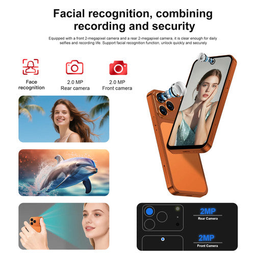 SERVO Android 10 4G LTE 4.5inch Dual SIM 2GB RAM 16GB ROM Fast Smartphone