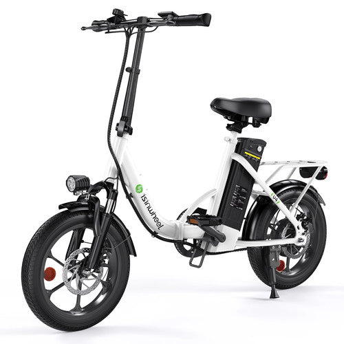 iSinwheel U4 Folding Electric Bike 250W 36V 16" E-Bike 25kmh 70km Range Commuter