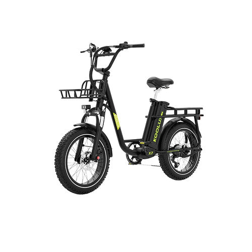 KOOLUX X7 Electric Bike 36V 250W 20" Commuter City Cruiser Long Range e Bike UK