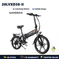 Samebike 20LVXD30-II 48V 10AH Electric Bike Folding E-Bike 250W Urban Long Range