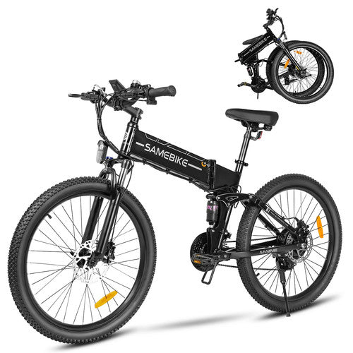 SAMEBIKE LO26-II Electric Bike 26 Inch 48V 14Ah Long Range Folding electric bike